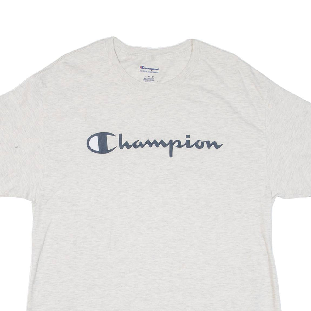 CHAMPION Mens T-Shirt Beige L