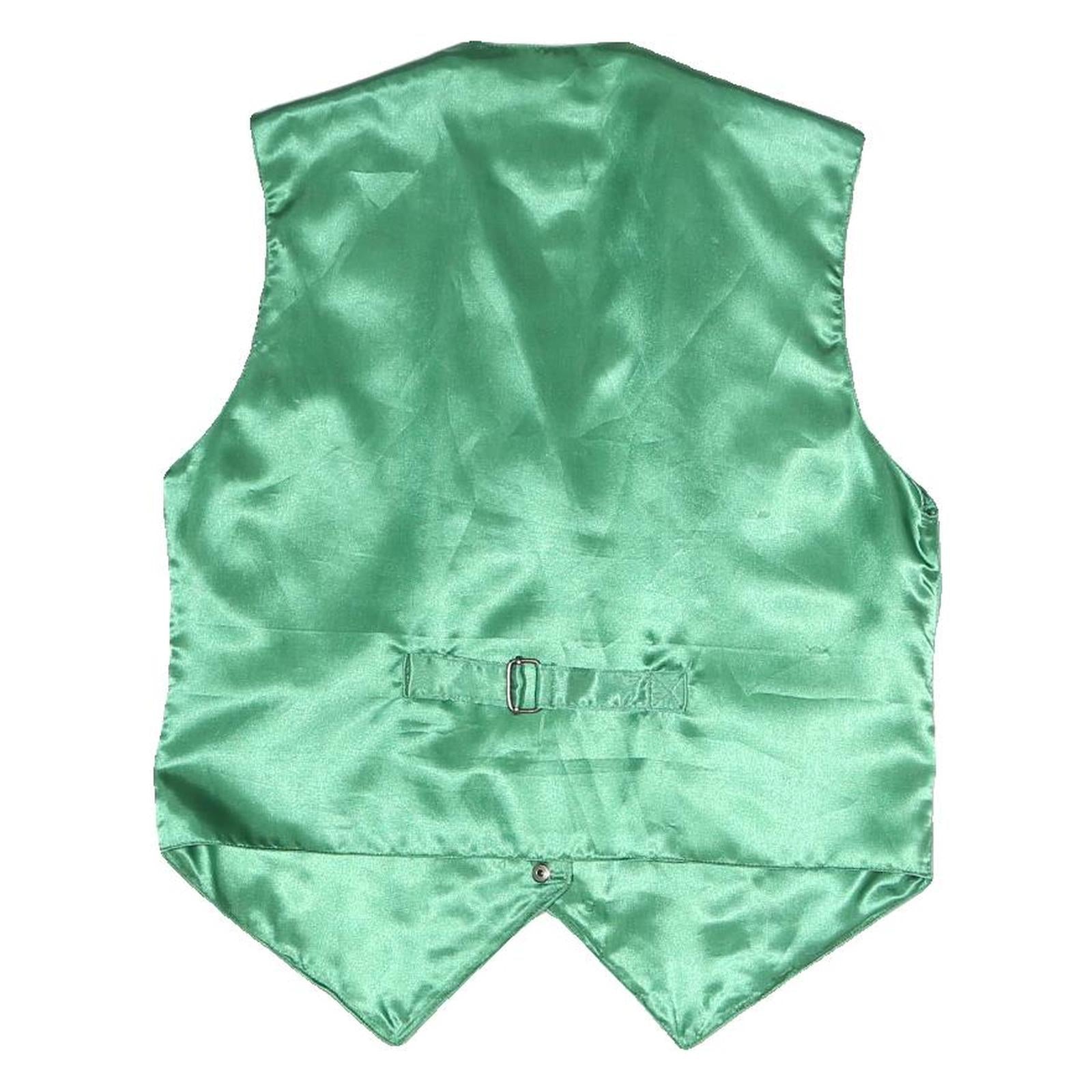 CITY LIFE Womens Green Embroidered Button Jacket M Polyester Blend Vest