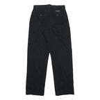 POLO RALPH LAUREN Boys Cotton Blend Black Regular Fit Straight Trousers W26 L27