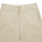 DICKIES Mens Shorts Beige Casual Regular M W33 Lightweight Polyester Blend