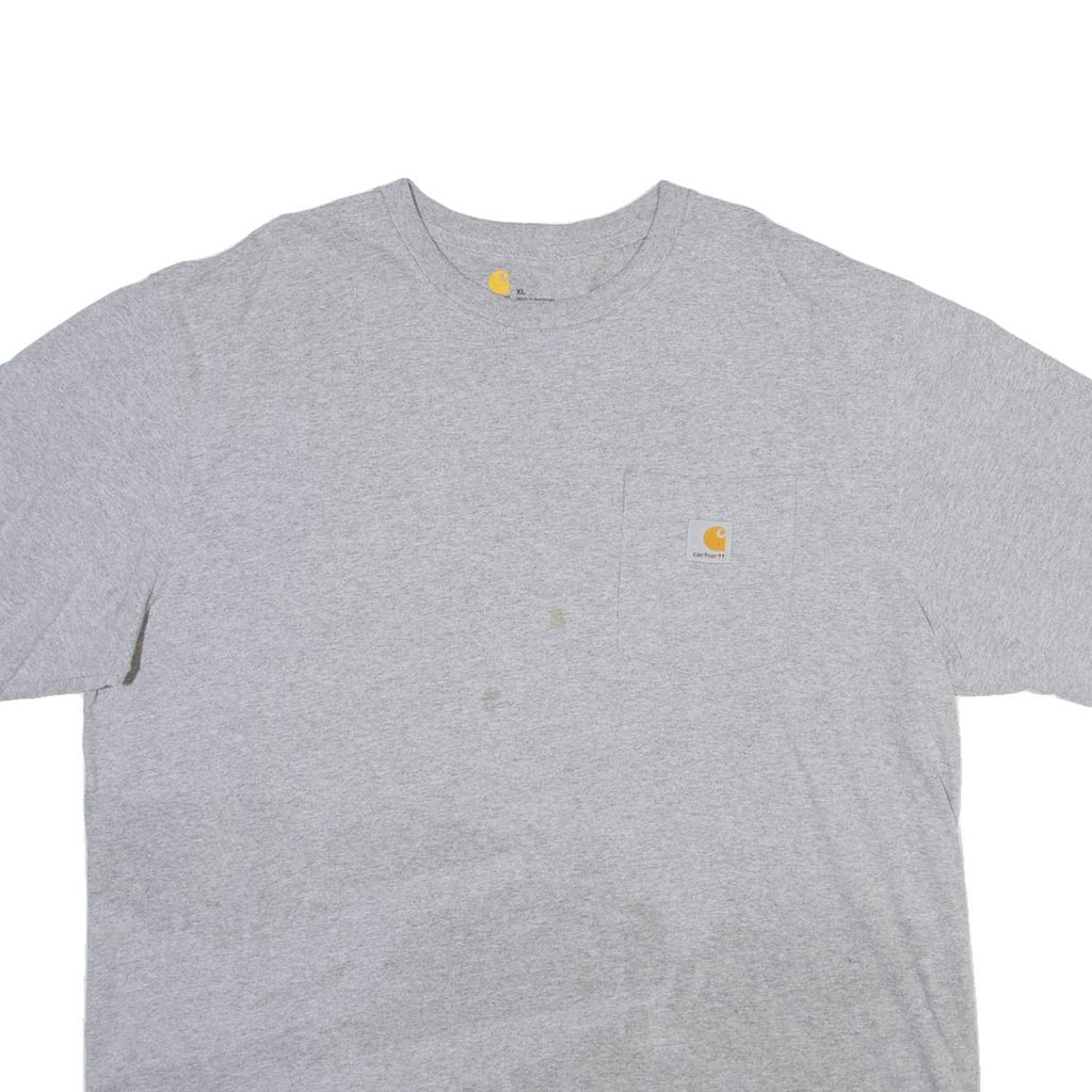 CARHARTT Mens T-Shirt Grey XL