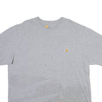 CARHARTT Mens T-Shirt Grey XL
