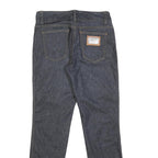 DOLCE & GABBANA Womens Slim Blue Denim Jeans W26 L29 Zip Pockets