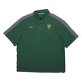 NIKE Mens Green & Grey W Embroidered Track Jacket XL Polyester Zip Sports