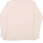 CARHARTT Womens Cream Zip Up Hoodie M Cotton Blend Casual Wear