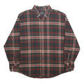 PENDLETON Mens Black & Red Check Shirt XL Cotton Classic Button-Down Long Sleeve