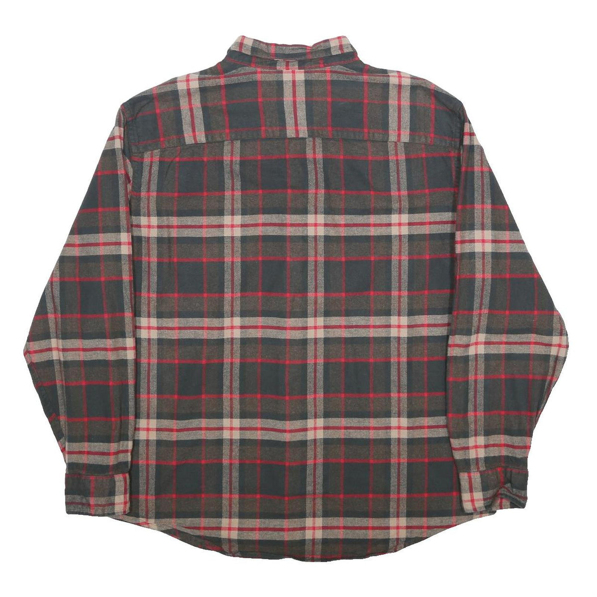 PENDLETON Mens Black & Red Check Shirt XL Cotton Classic Button-Down Long Sleeve