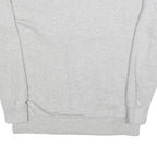 TOMMY HILFIGER Womens Grey Sweatshirt Crew Neck L Hilfiger Logo Cotton Blend