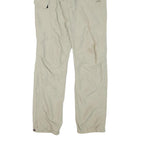 SALEWA Mens Polyester Blend Beige Regular Fit Cargo Trousers W29 L33 Hiking