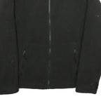 THE NORTH FACE Womens Black Jacket M Polyester Zip Plain Casual Outdoor Warm