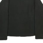 THE NORTH FACE Womens Black Jacket M Polyester Zip Plain Casual Outdoor Warm