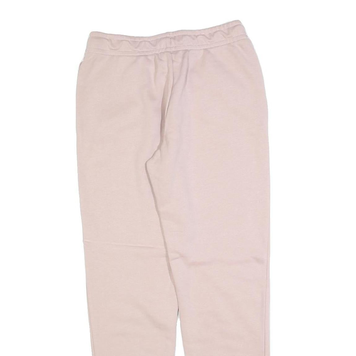 NIKE Womens Joggers Pink & White Slim Tapered S W26 L28 Comfortable Cotton Blend