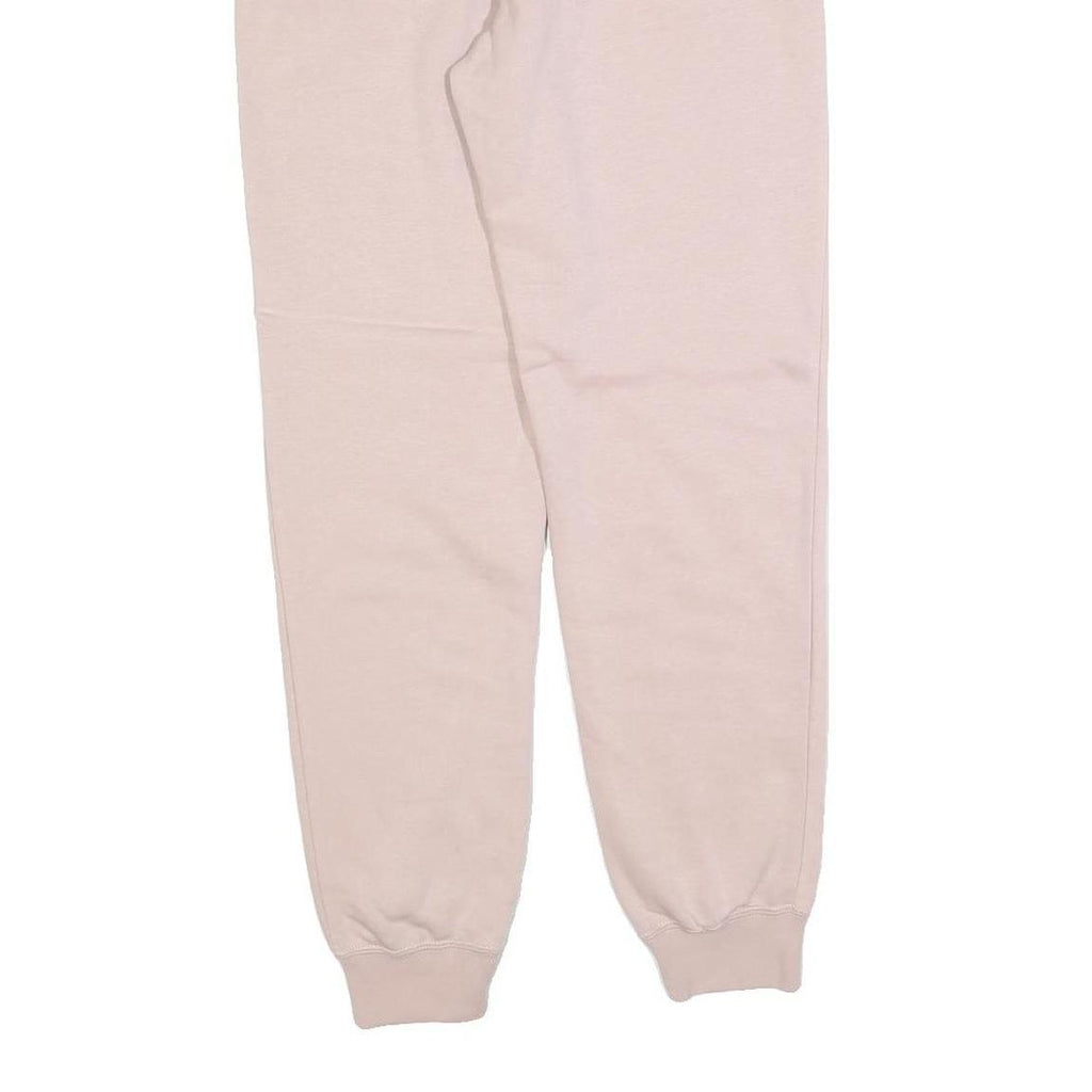 NIKE Womens Joggers Pink & White Slim Tapered S W26 L28 Comfortable Cotton Blend