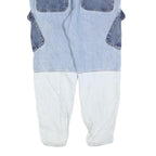 KARL KANI Mens Jeans Blue Regular Cargo Denim Light W38 L30 Streetwear