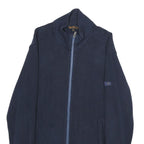 BEN SHERMAN Mens Blue Cotton Zip Jacket M Plain Casual Lightweight Stylish