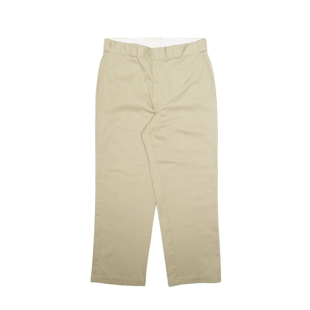 DICKIES Chino Mens Trousers Beige Regular Straight W34 L28