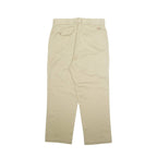 DICKIES Chino Mens Trousers Beige Regular Straight W34 L28