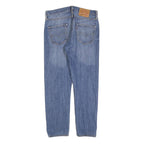 LEVI'S 501CT Mens Jeans Blue Classic Straight Denim Medium W29 L27 Button