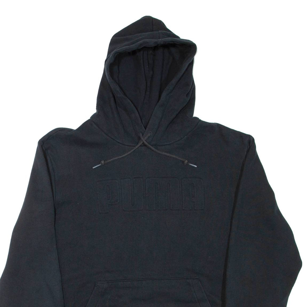 PUMA Mens Black Hoodie L