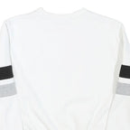 FILA Mens White & Black Sweatshirt Crew Neck XS Cotton Blend Casual Pullover