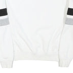 FILA Mens White & Black Sweatshirt Crew Neck XS Cotton Blend Casual Pullover