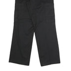 DICKIES Mens Black Regular Fit Straight Trousers W32 L32 Workwear Cargo