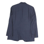 LAUREN RALPH LAUREN Mens Blue Classic Jacket M Cotton Plain Button Formal Blazer