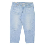 LEVI'S 501 BIG E Jeans Womens Blue Regular Straight Stone Wash W38 L25