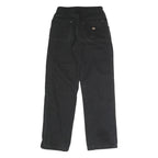 DICKIES Mens Black Regular Jeans Denim W26 L29 Workwear Button Closure