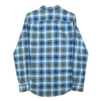 TOMMY HILFIGER Mens Blue & Green Checked Shirt XS Casual Button Up