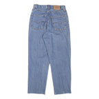 LEVI'S Womens Blue Regular Straight Denim Light W25 L24 Classic Button Jeans