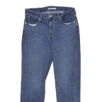 LEVI'S Womens Classic Blue Denim Regular Fit Straight Leg Jeans W29 L29 Stylish