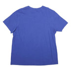 NIKE Mens Blue Amazin Mets Graphic T-Shirt XL Short Sleeve Crew Neck Cotton