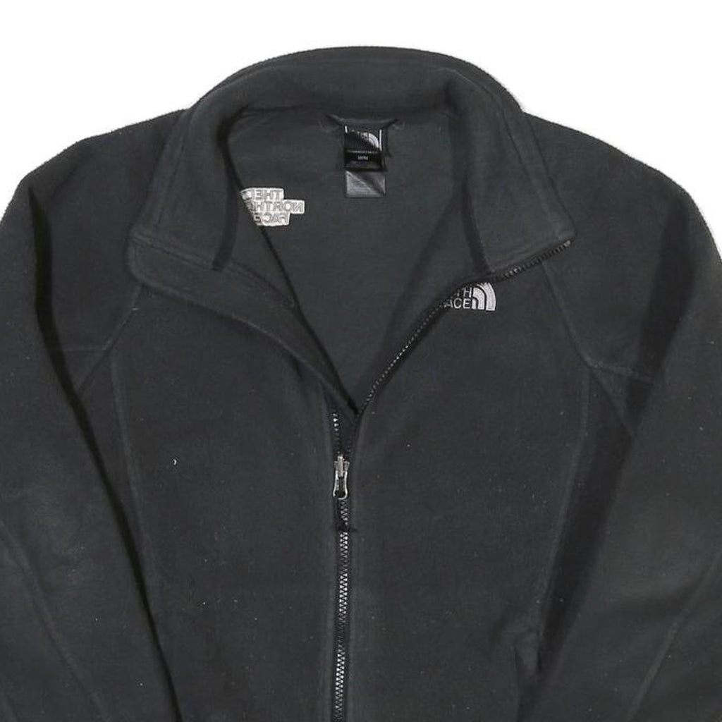 THE NORTH FACE Womens Black Jacket M Polyester Blend Plain Zip Outdoor Casual