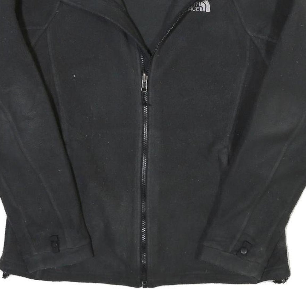 THE NORTH FACE Womens Black Jacket M Polyester Blend Plain Zip Outdoor Casual