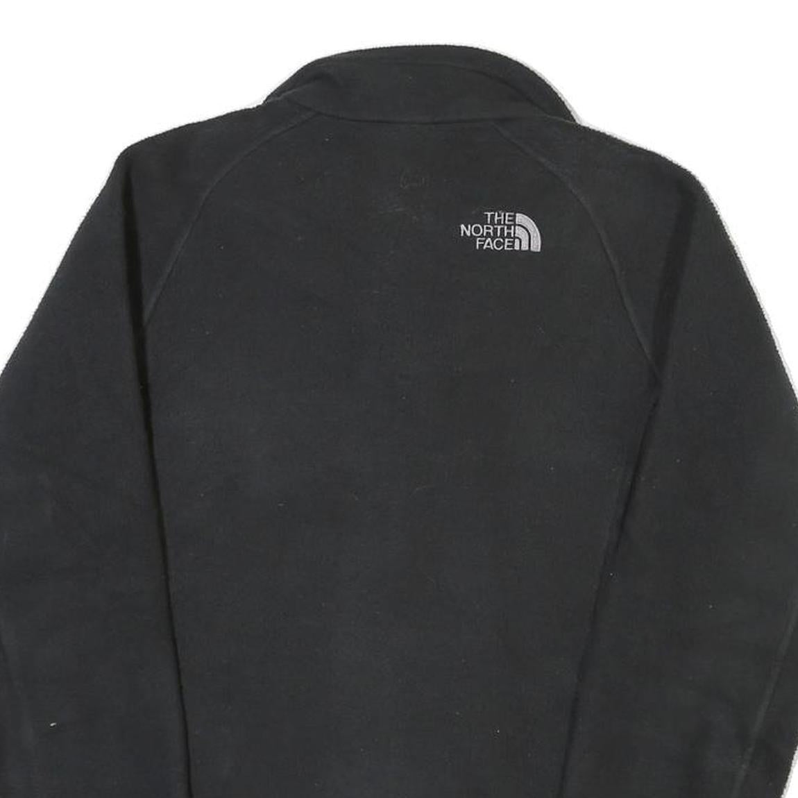 THE NORTH FACE Womens Black Jacket M Polyester Blend Plain Zip Outdoor Casual