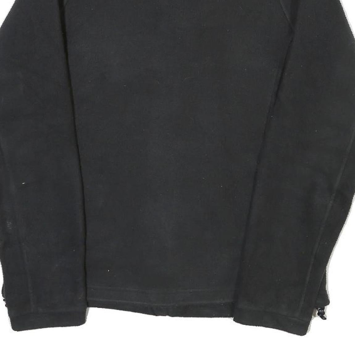 THE NORTH FACE Womens Black Jacket M Polyester Blend Plain Zip Outdoor Casual