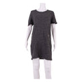 GAP Womens T-Shirt Dress Grey Short Sleeve Knee Length M