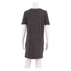 GAP Womens T-Shirt Dress Grey Short Sleeve Knee Length M
