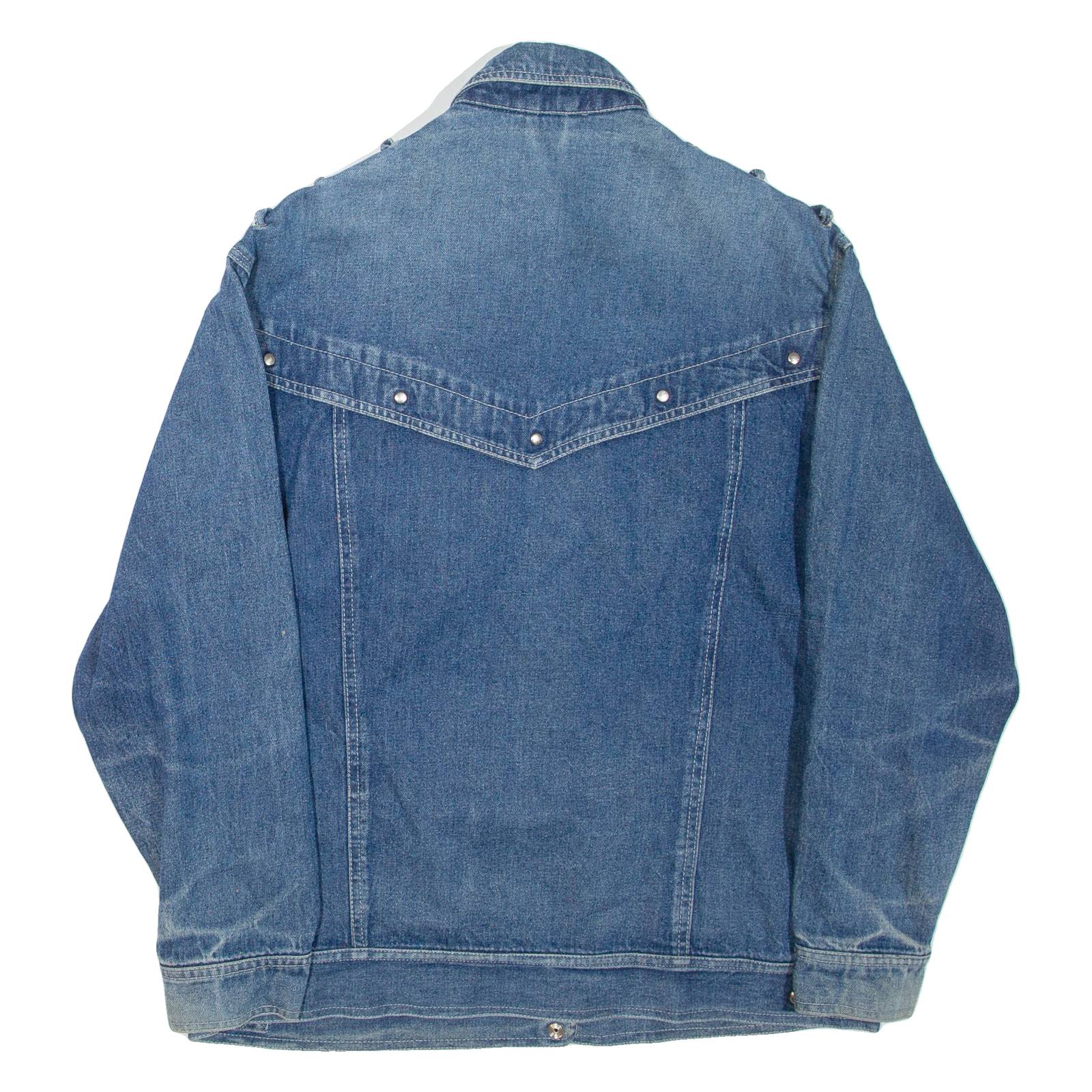 Womens Denim Jacket Blue L