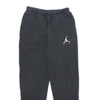 AIR JORDAN Mens Joggers Black S W25 L25 Slim Tapered Cotton Blend Casual