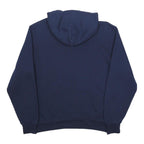 RUSSELL ATHLETIC Mens Navy Lynden Christian Lyncs Pullover Hoodie L