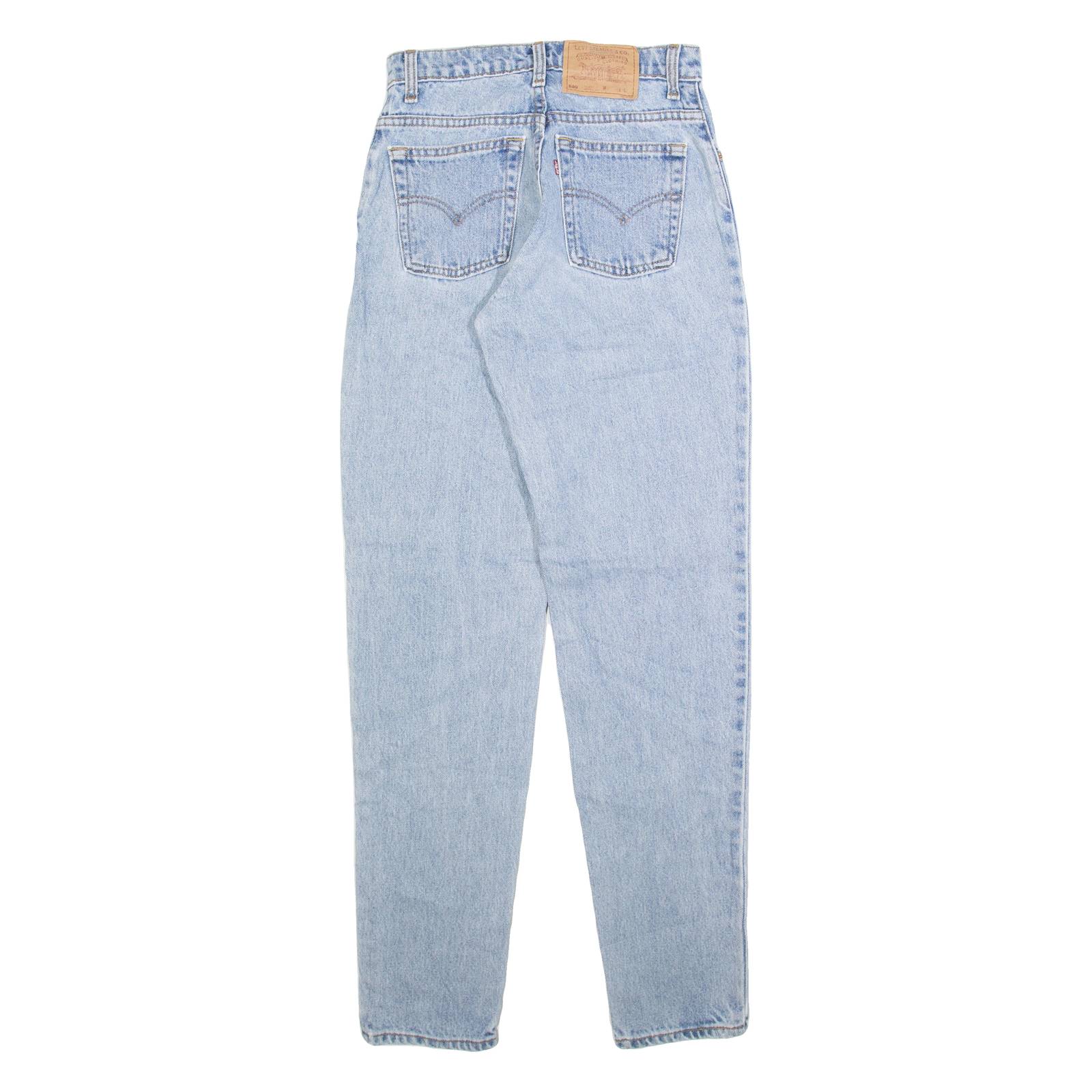 LEVI'S 550 Womens Jeans Blue Relaxed Tapered W26 L33