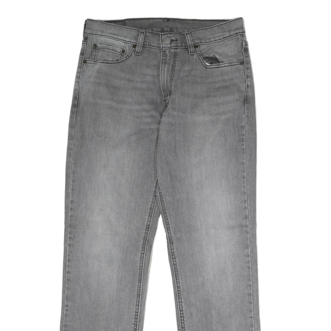 LEVI'S 541 Mens Jeans Grey Regular Straight Denim Medium W32 L32 Classic Fit