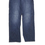 LEVI'S Mens Jeans Blue Regular Straight Denim Medium W36 L30 Authentic Fit Zip