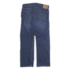 LEVI'S Mens Jeans Blue Regular Straight Denim Medium W36 L30 Authentic Fit Zip