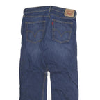 LEVI'S Mens Jeans Blue Regular Straight Denim Medium W36 L30 Authentic Fit Zip