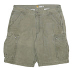 CARHARTT Mens Shorts Green Cargo Relaxed Fit XL W38 Durable Workwear
