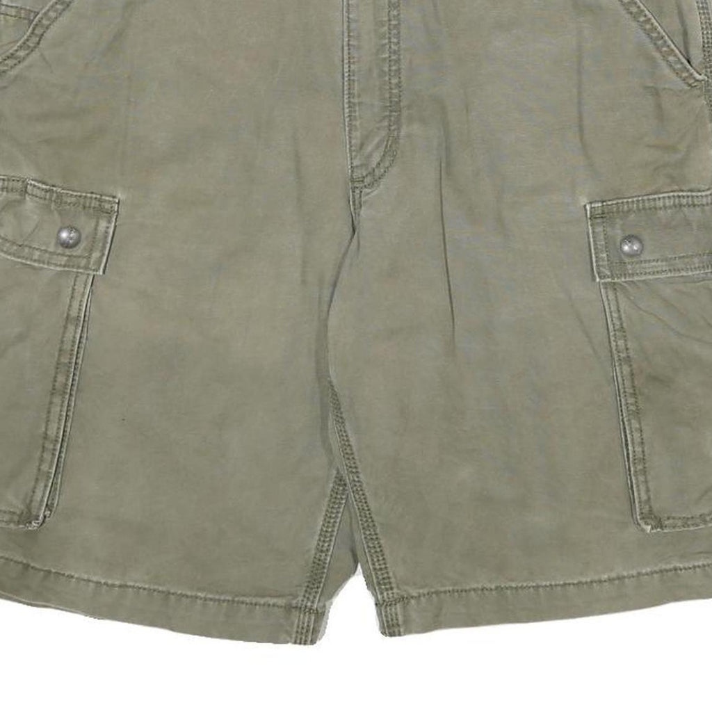 CARHARTT Mens Shorts Green Cargo Relaxed Fit XL W38 Durable Workwear