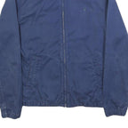 CARHARTT WIP Mens Blue XS Cotton Zip Jacket Plain Classic Workwear Style